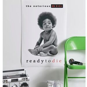 NWT Urban Outfitters The Notorious B.I.G. Ready To Die Poster